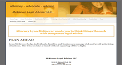 Desktop Screenshot of lynnmckeever.com